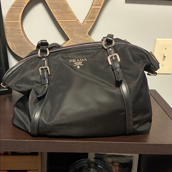 Prada Black Duffel Bag for Men - Picture 1 of 7